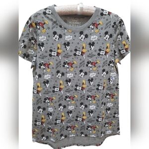 Disney Mickey Mouse Graphic Tee Shirt Size M